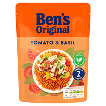 Picture of Bens Exp RTH Tomato & Basil 220g x6